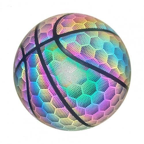 Holographic Glowing Basketball