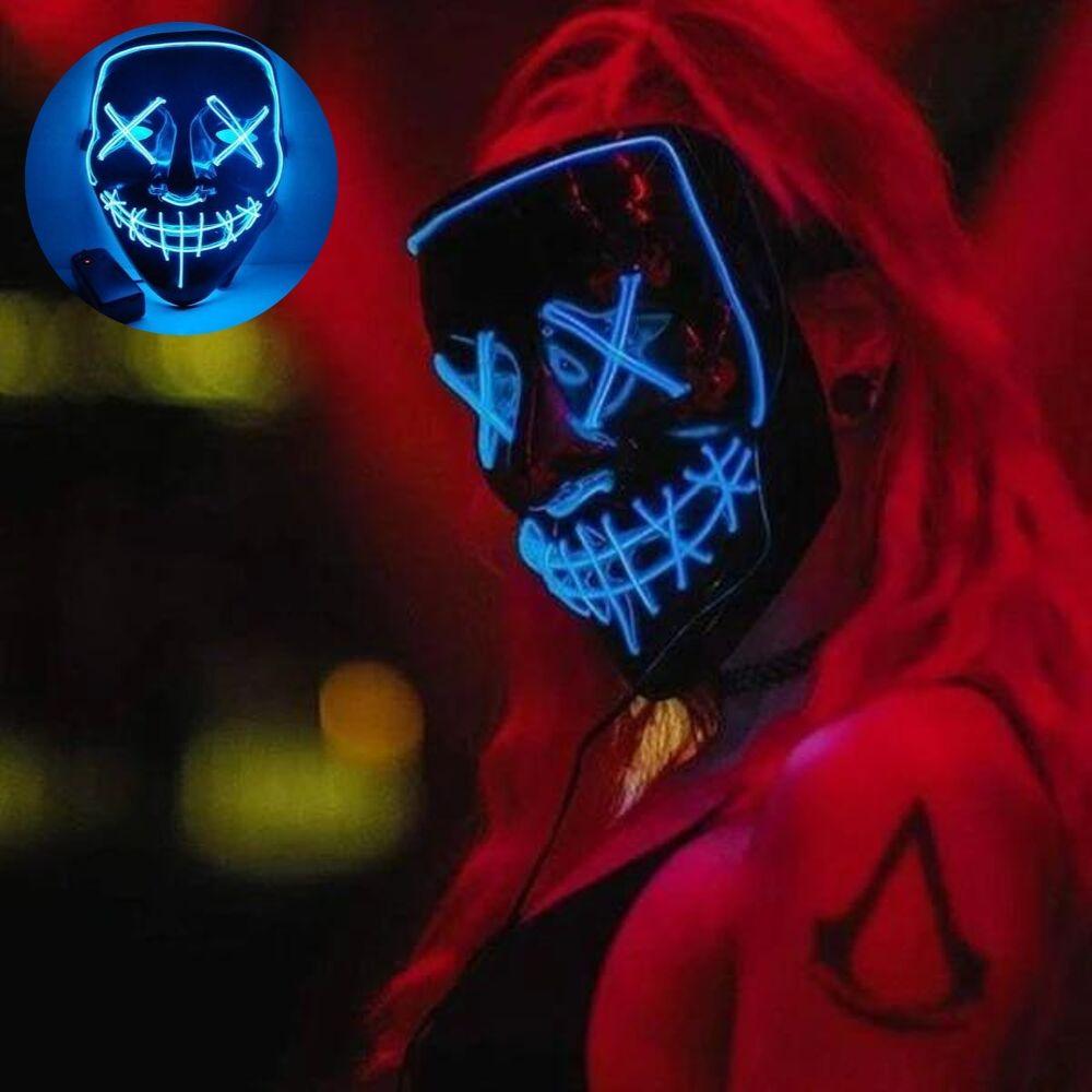 Rave & Halloween Glow Mask