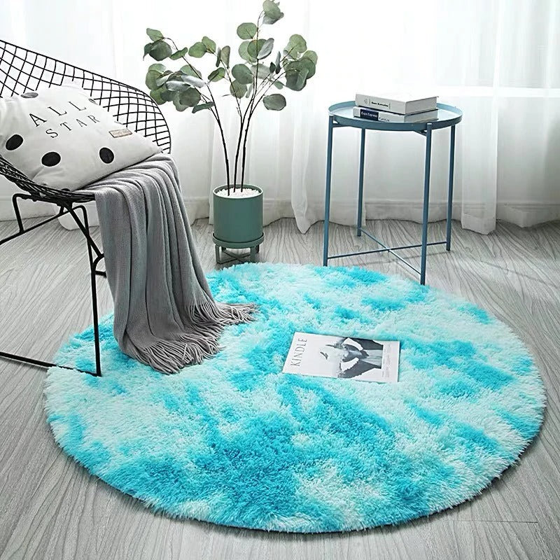 Modern Fluffy Round Rugs