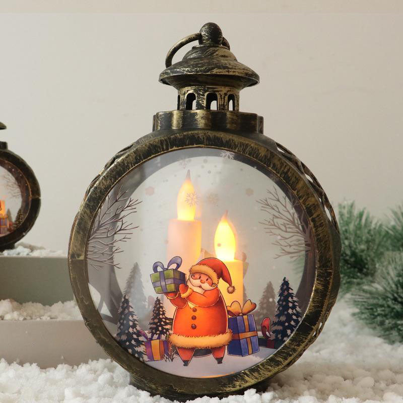 Christmas Lighted Lantern Decoration