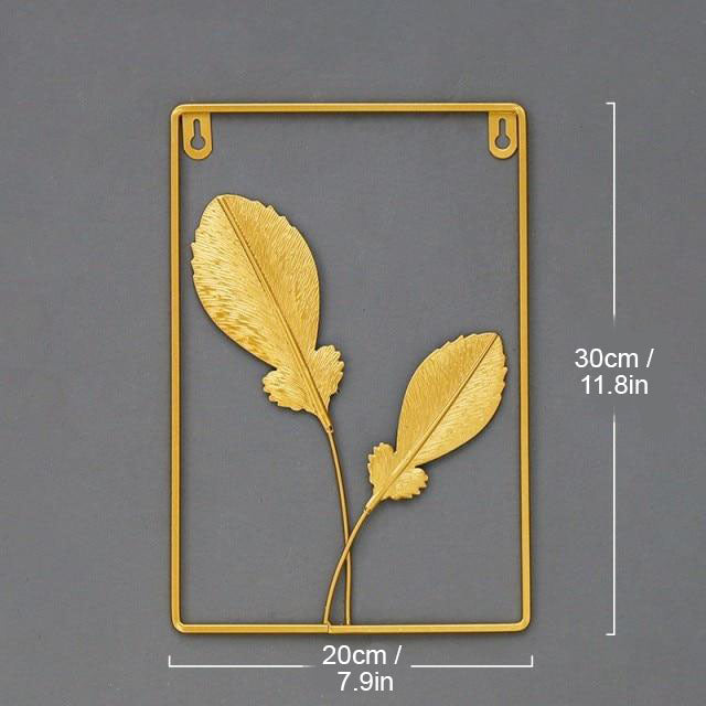 Elegant Leaf Hanging Home Decor