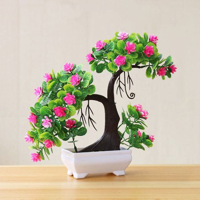 Flowering Bonsai Plant Decor