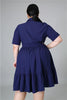 Corinne Plus Size Flared Dress