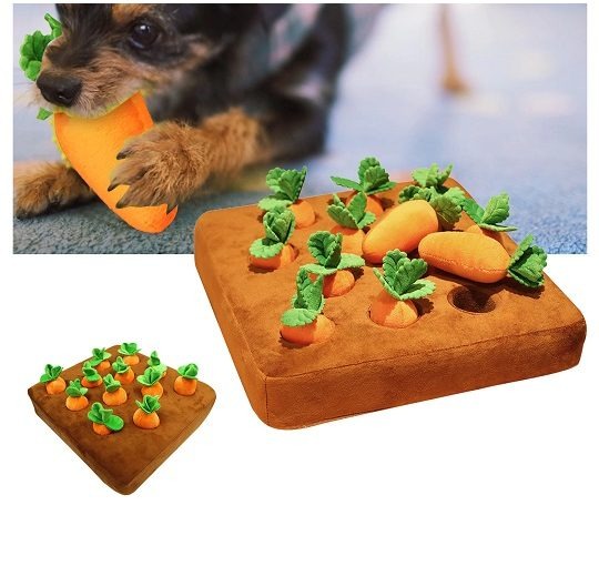 Dog Carrot Snuffle Mat