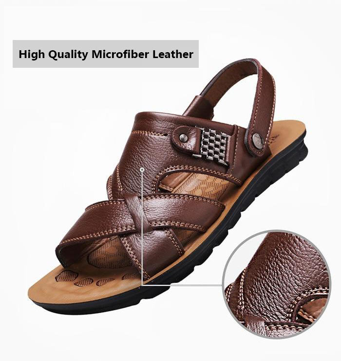 Roman Inspired Leather Sandal