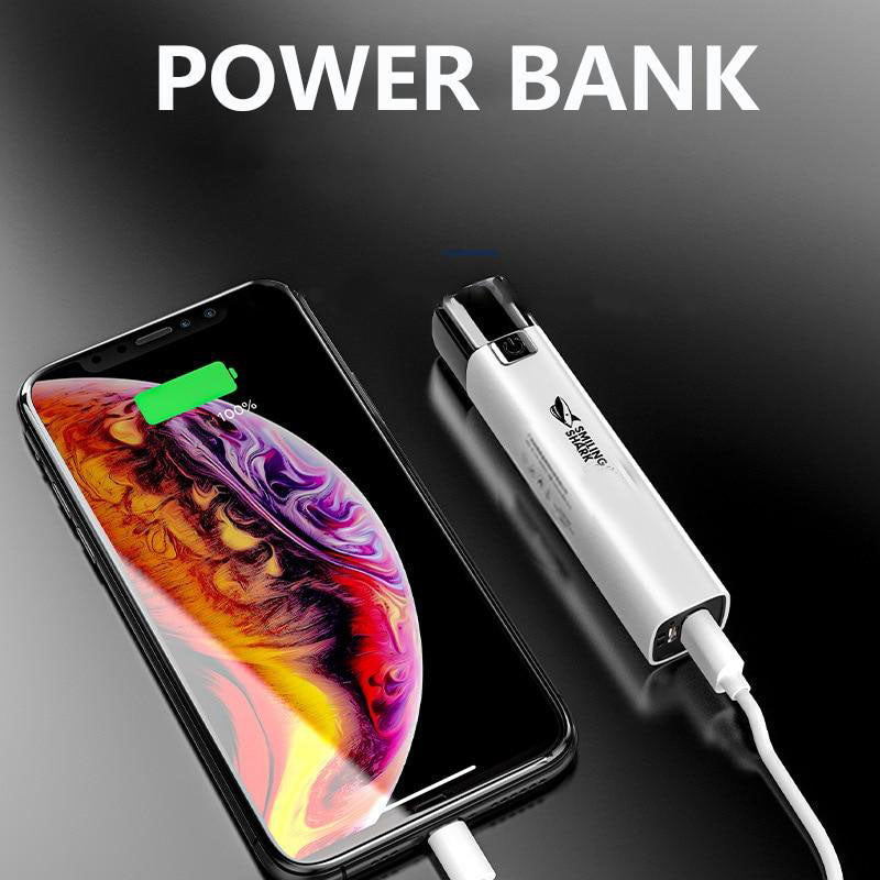 Waterproof Power Bank Flashlight