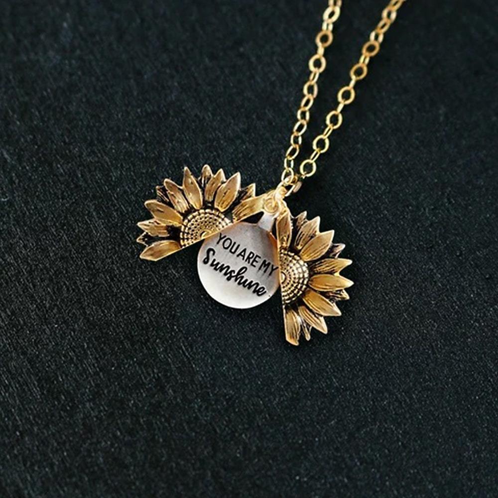 "YOU ARE MY SUNSHINE" Necklace (with FREE Gift Box)