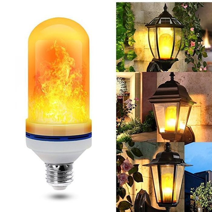 LED Flame Effect Light Bulb