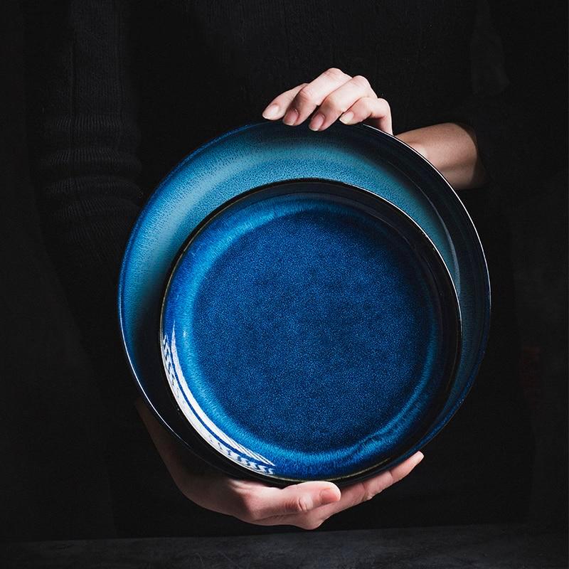 Francesca Sprinkle Blue Plate