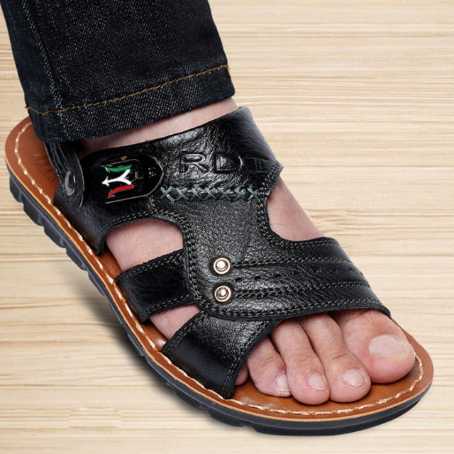 Emiliano Genuine Leather Sandal
