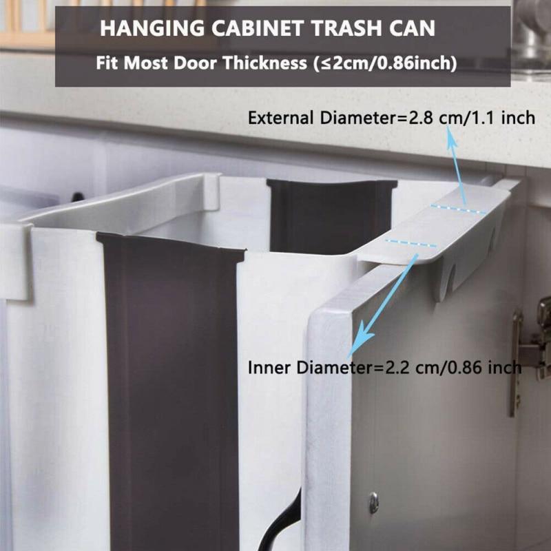 Creative Foldable Hanging Garbage Bin