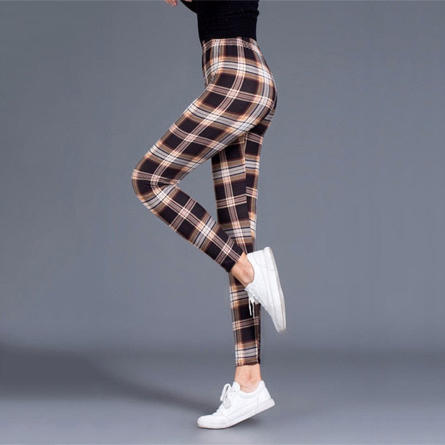 Elora Plaid Leggings