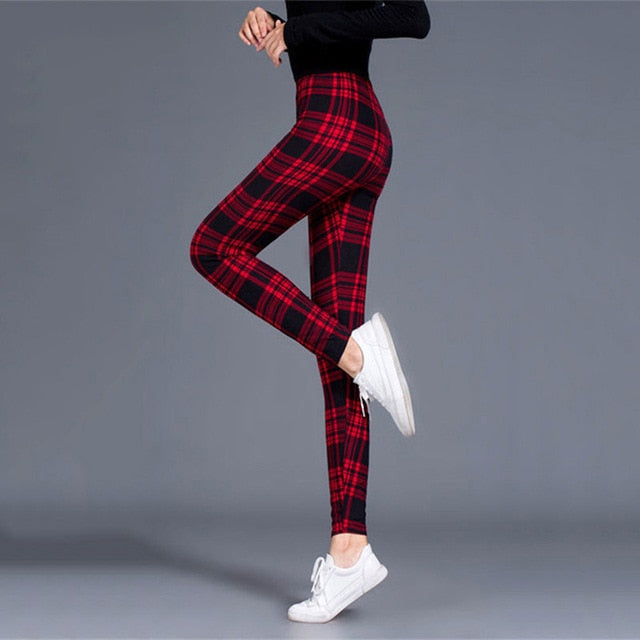 Elora Plaid Leggings