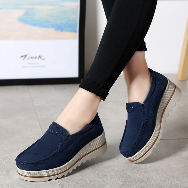 Danica Suede Loafers