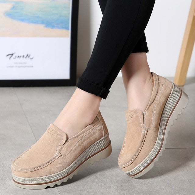 Danica Suede Loafers