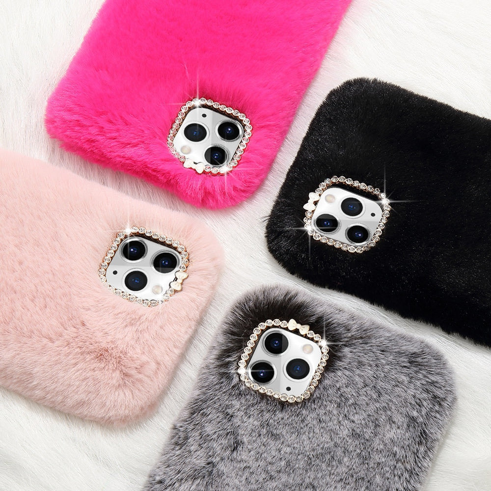 Luxury Fluffy Fur iPhone Case