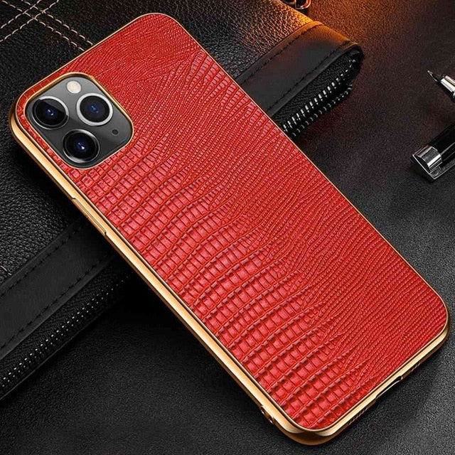 Luxury Leather iPhone Case