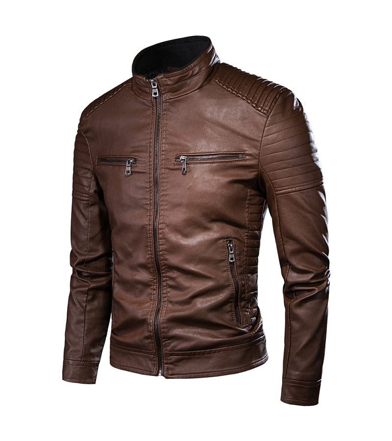 Cedric Stylish Leather Jacket