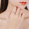 Zircon Mermaid Adjustable Ring