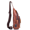 BullCaptain Genuine Leather Sling Bag