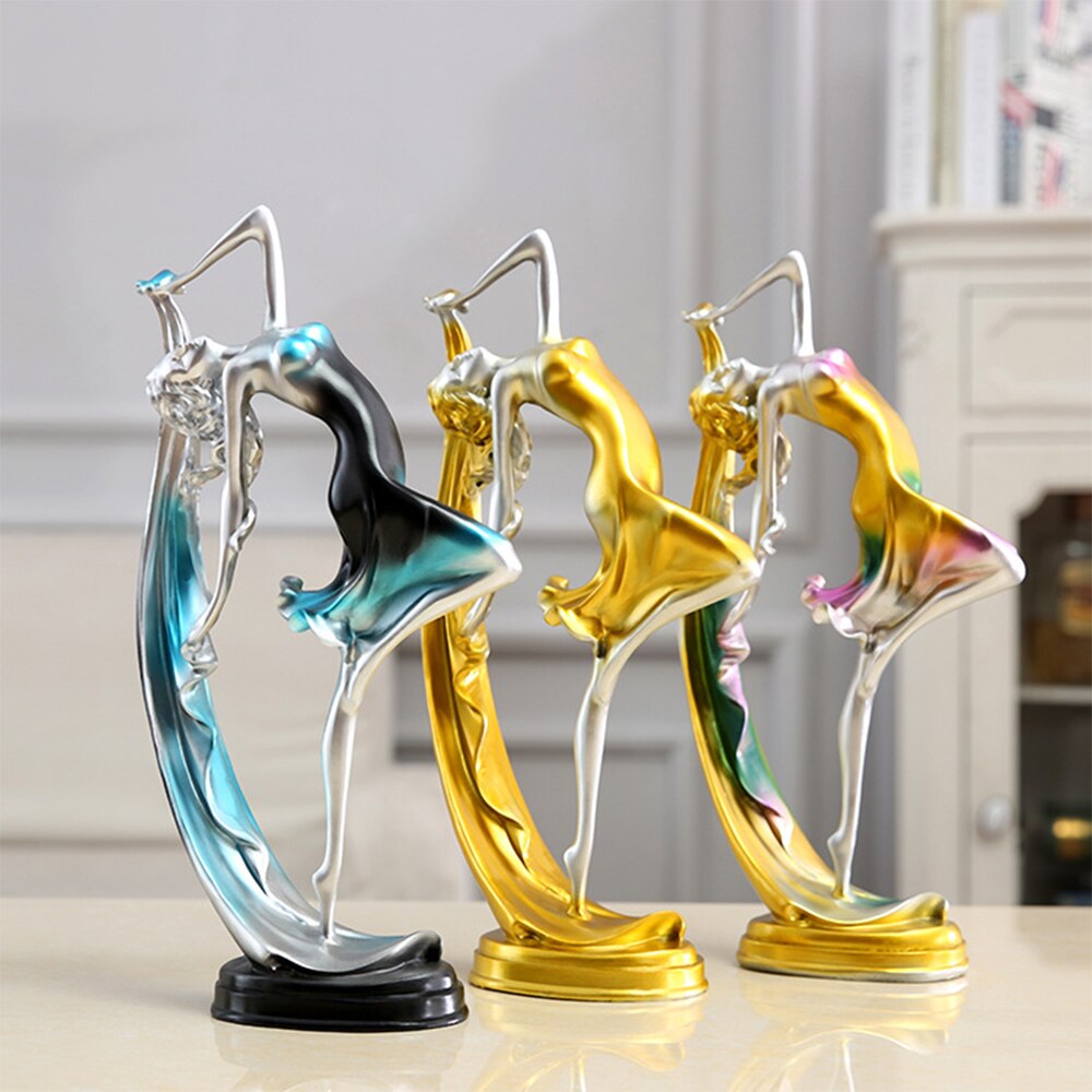 Graceful Dancer Decor Sculpture