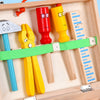 Kids Wooden Carpenter Toolbox