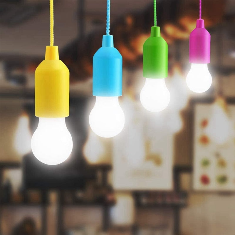 Portable Colorful LED Light Bulb