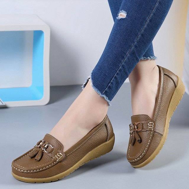 Raisa Tassel Loafers