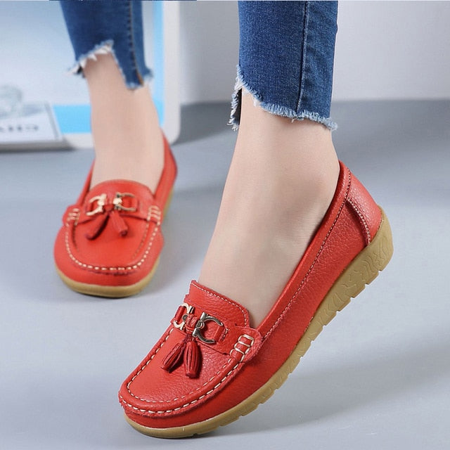 Raisa Tassel Loafers