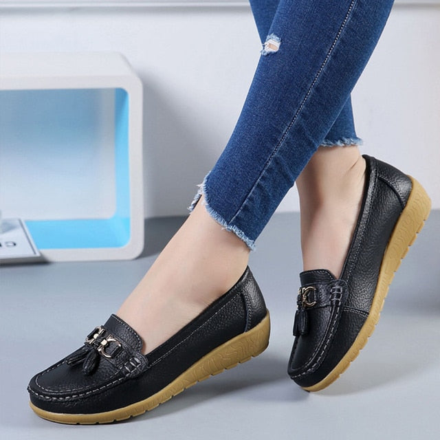 Raisa Tassel Loafers