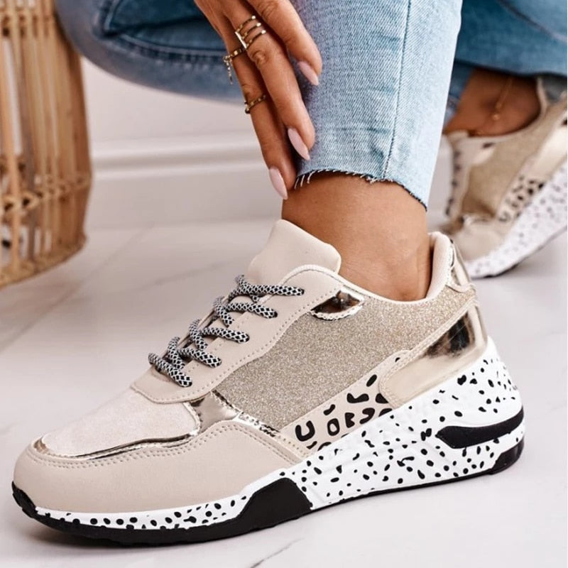 Leopard Inspired Sneakers