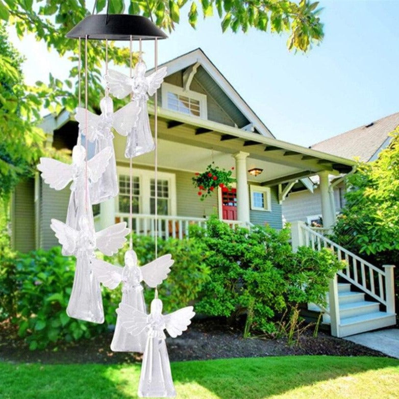 Solar Angel Wind Chime Light