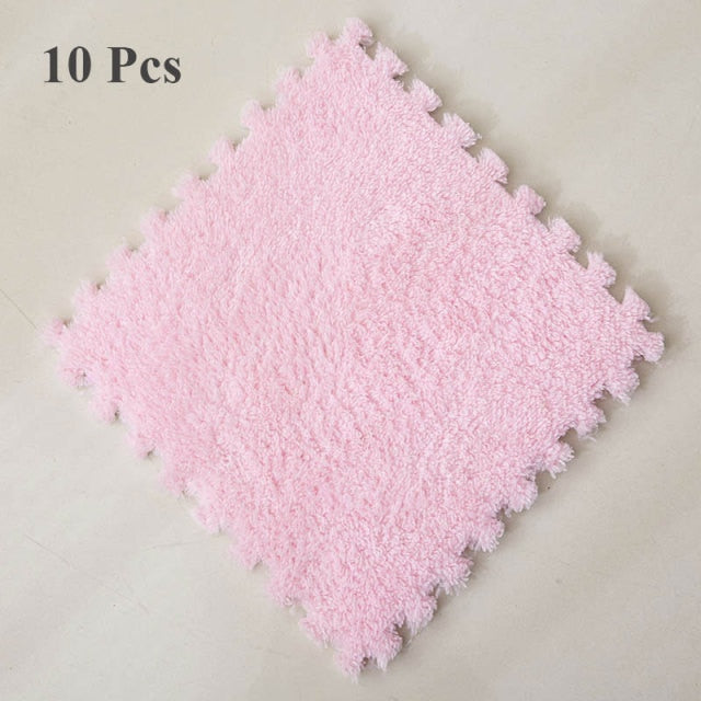 Plush Baby Area Rug (Set of 10)