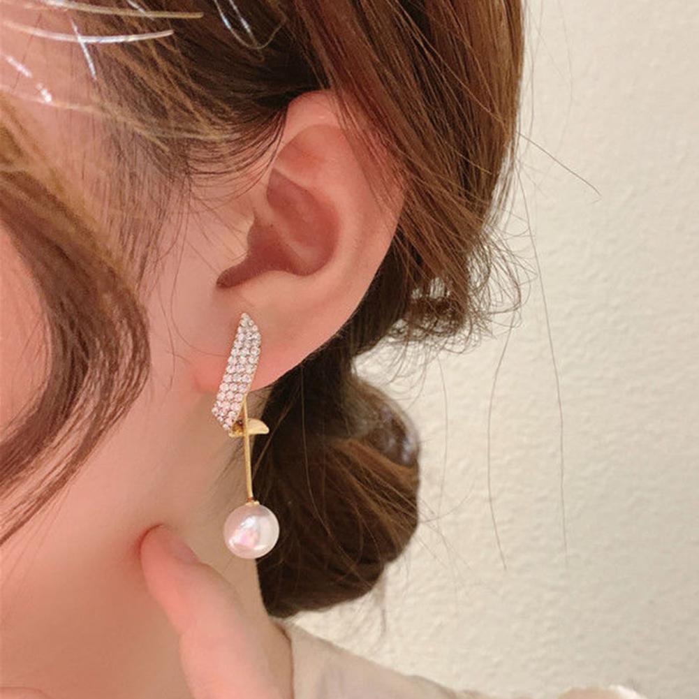 Sophisticated Pearl Drop Earrings