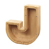 Wooden Letter Piggy Bank