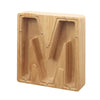 Wooden Letter Piggy Bank