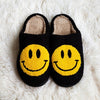 Be Happy Faux Fur Slippers