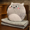 Adorable Hand Warmer Pillow & Blanket Set