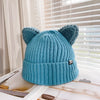 Adorable Cat Ears Knitted Hat