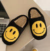 Be Happy Faux Fur Slippers