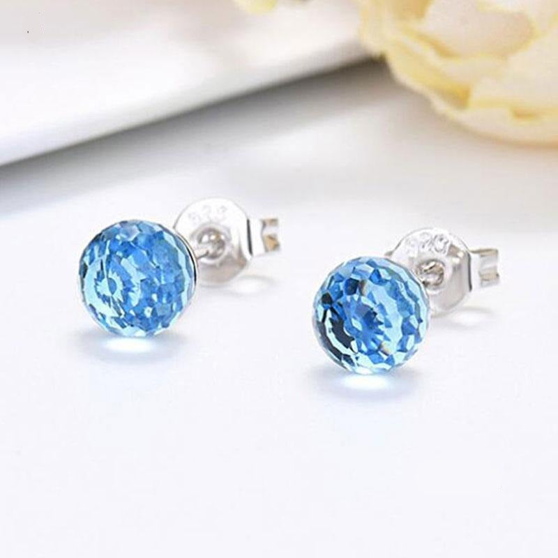 Dazzling Rhinestone Stud Earrings