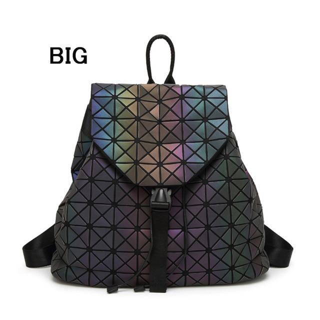 Reflective Geometry Backpack