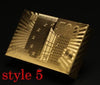 24K Gold Poker Cards Deck