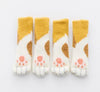 4pcs Cat Style Chair Leg Socks for Floor Protectors