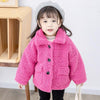 Adorable Girls Plush Coat